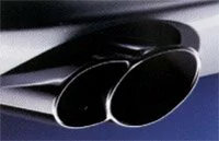 Porsche Tailpipes, Four Tube 996 Tailpipes, Post 2001 Tailpipes